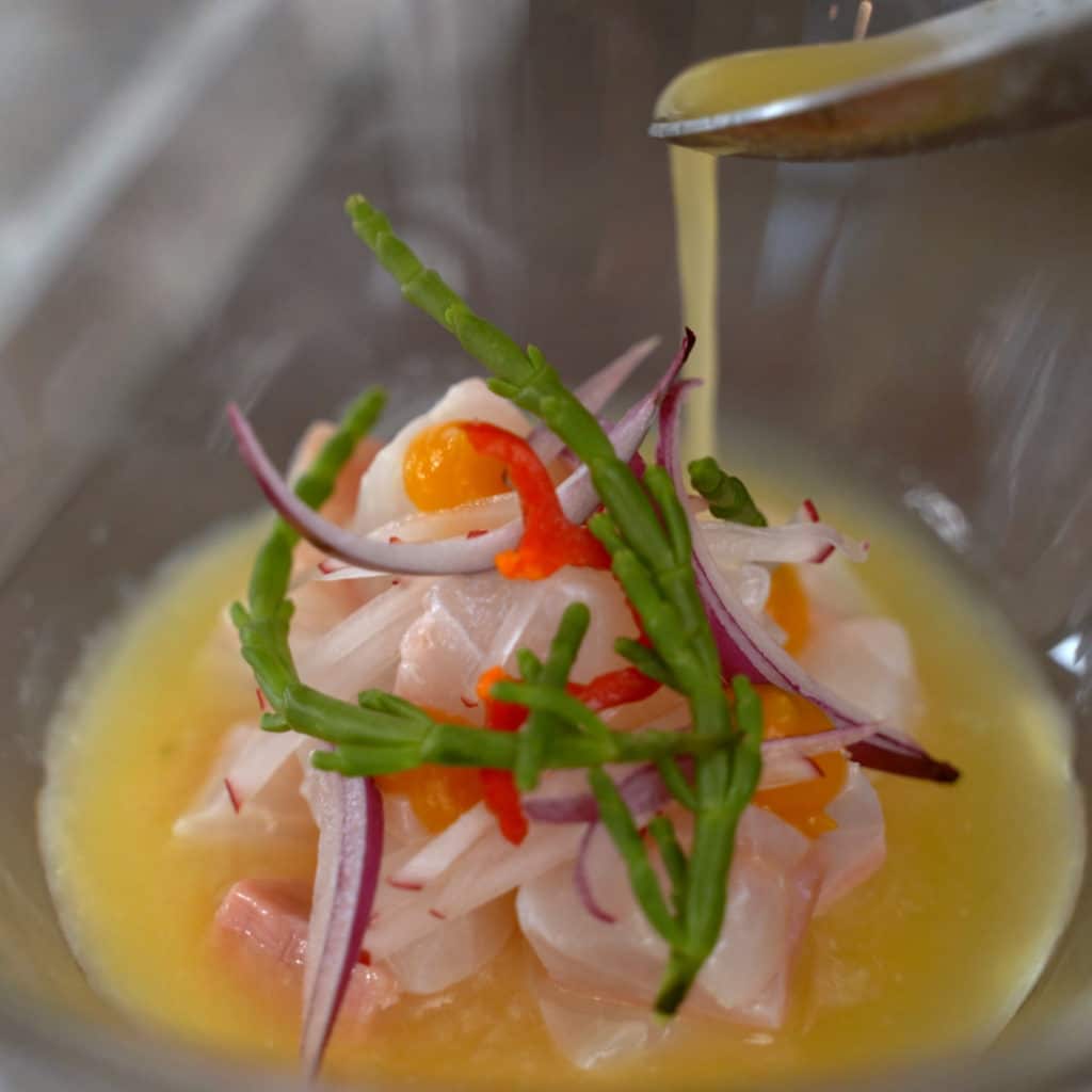 recette ceviche de dorade