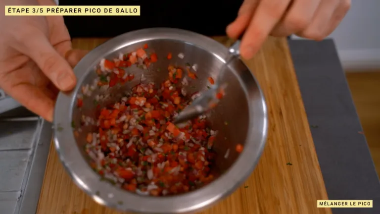 pico de gallo mexicain