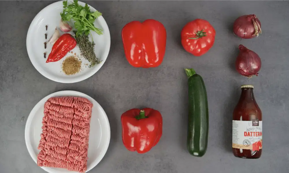 poivron farci au four ingredients